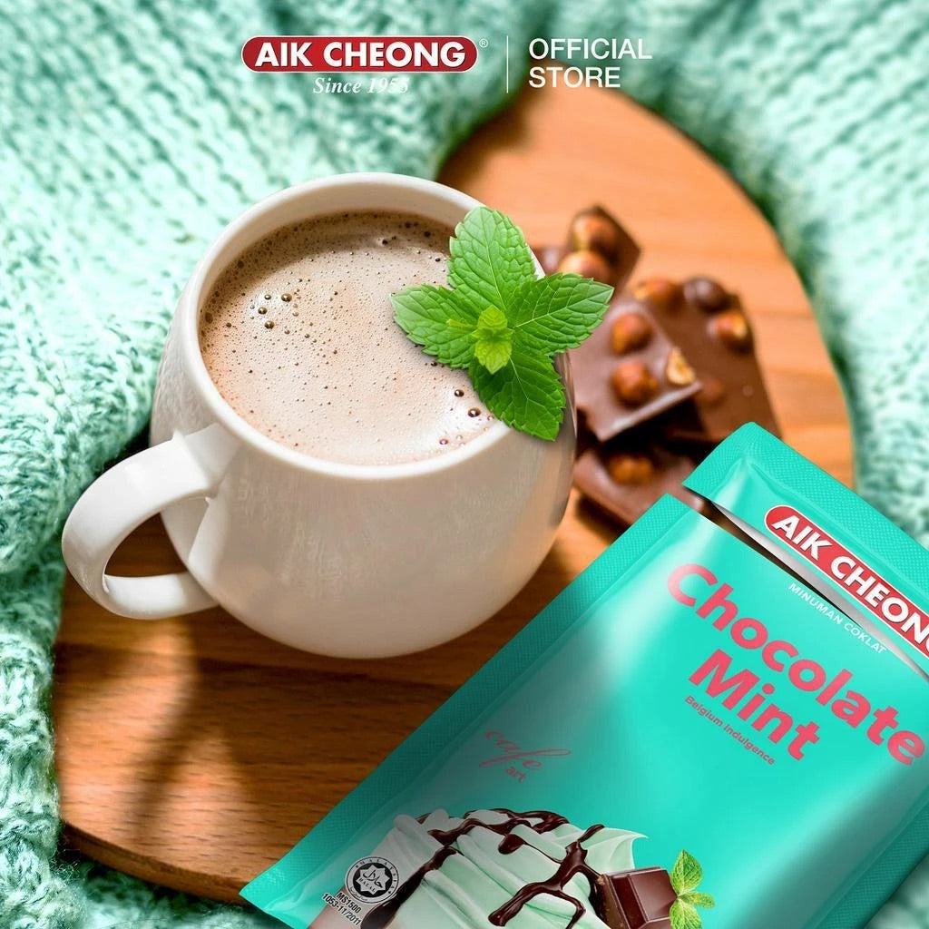 Aik Cheong Cafe Art Hot Chocolate Mint 456g