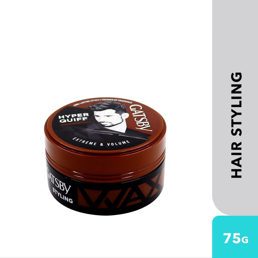 Gatsby Men Hair Styling Wax (75g) – Strong Hold & Long-Lasting Style