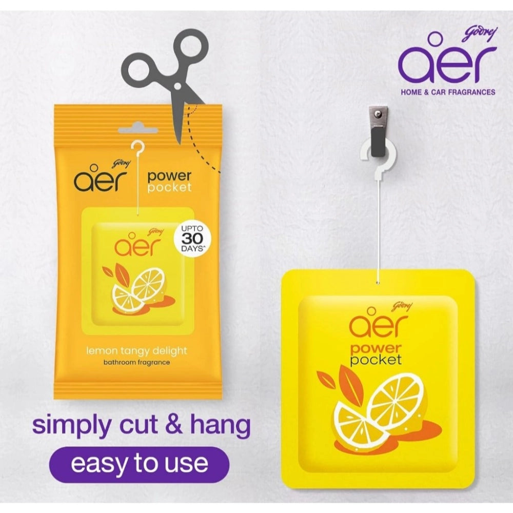 Godrej Aer Pocket Air Freshener Viral (10g) – Bathroom Hanging Fragrance