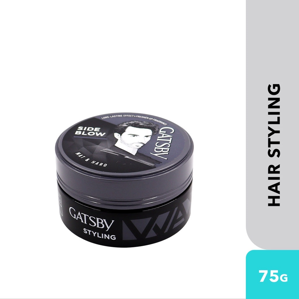 Gatsby Men Hair Styling Wax (75g) – Strong Hold & Long-Lasting Style