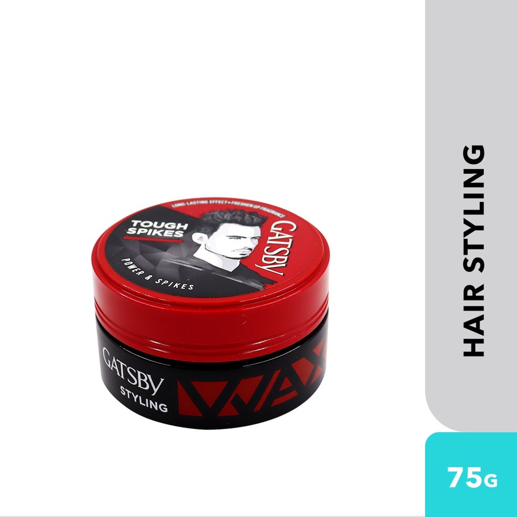 Gatsby Men Hair Styling Wax (75g) – Strong Hold & Long-Lasting Style