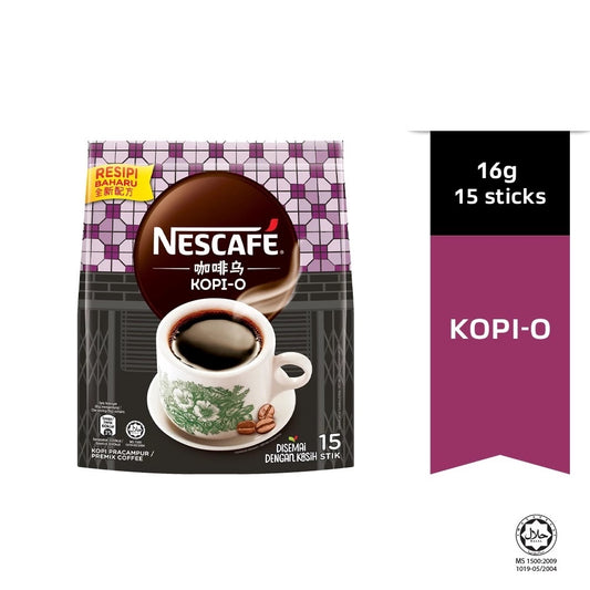 NESCAFE Kopi O 16g x 15's