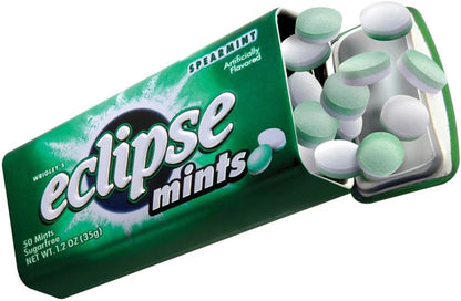 Eclipse Sugar Free Spearmint Mints 35g Tins Pack of 8