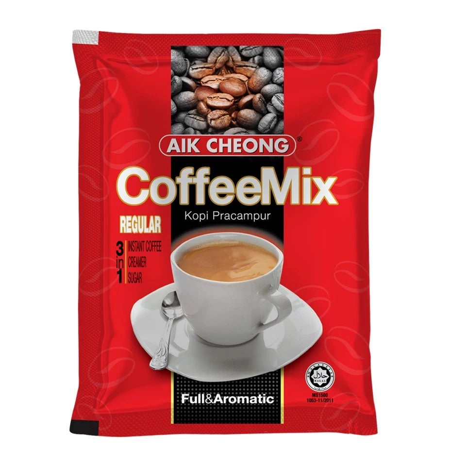 Aik Cheong 3 In 1 Coffee Mix Regular 25s x 18g