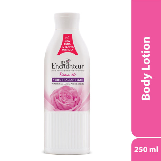 Enchanteur Perfumed Satin White Lotion – Romantic 250ml