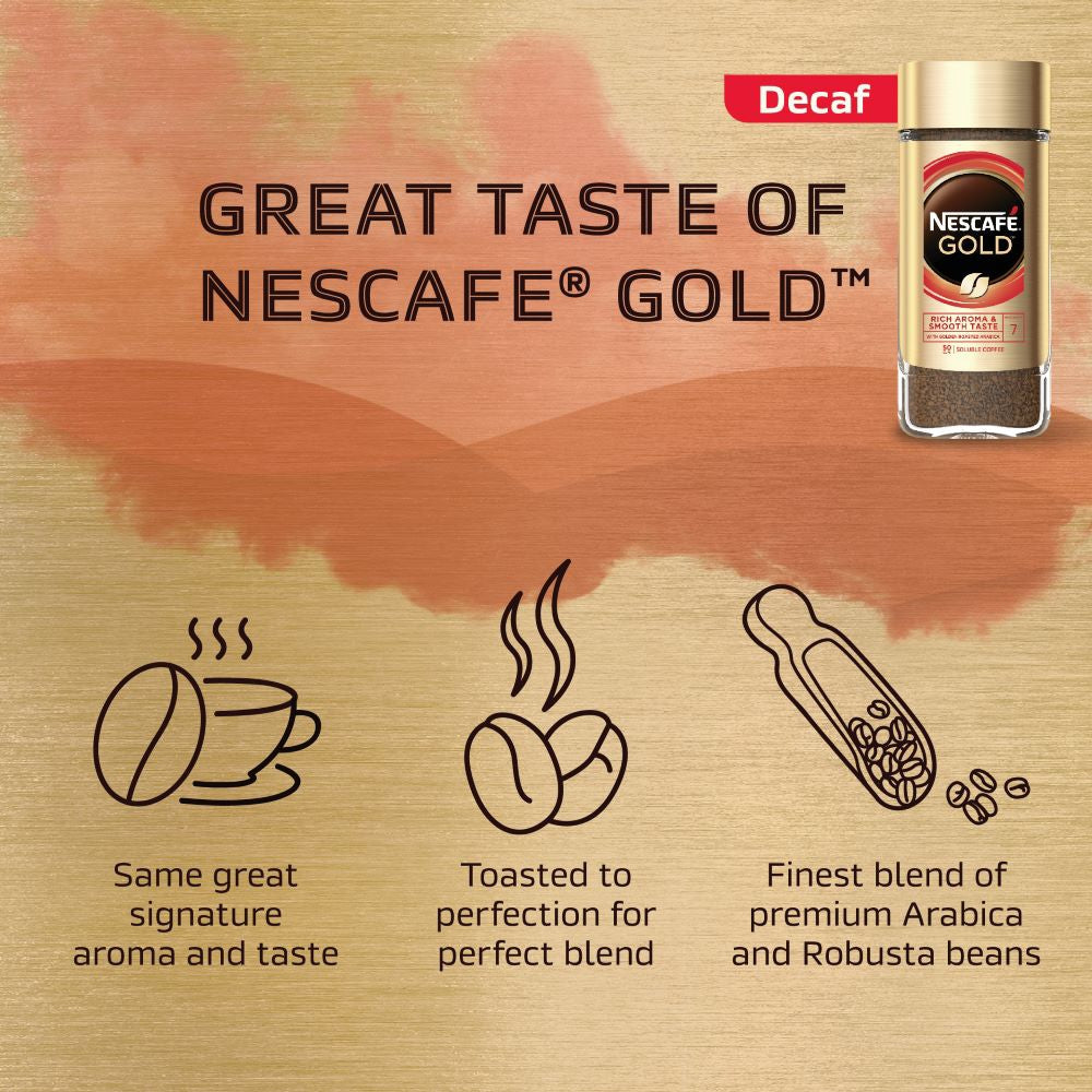 Nescafe Gold Decaf 100g / 3.52oz