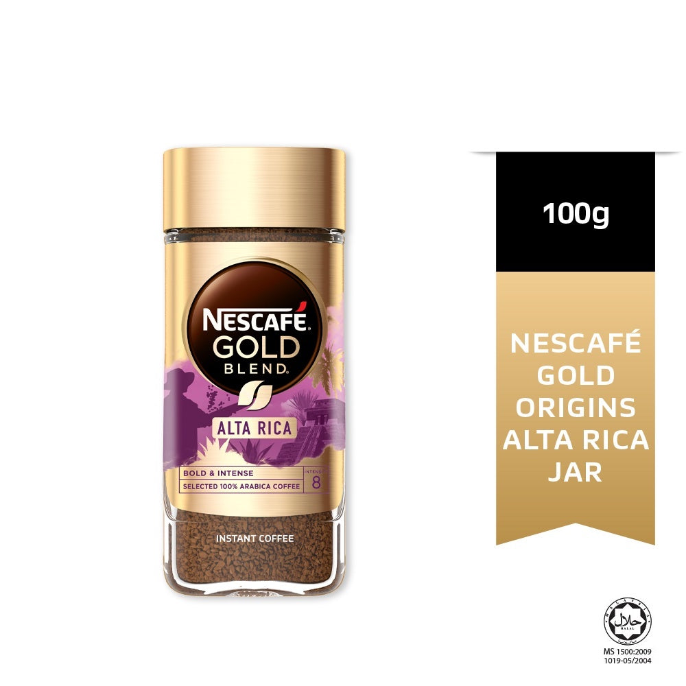 Nescafe Gold Alta Rica Instant Arabic Coffee 100g / 3.52oz