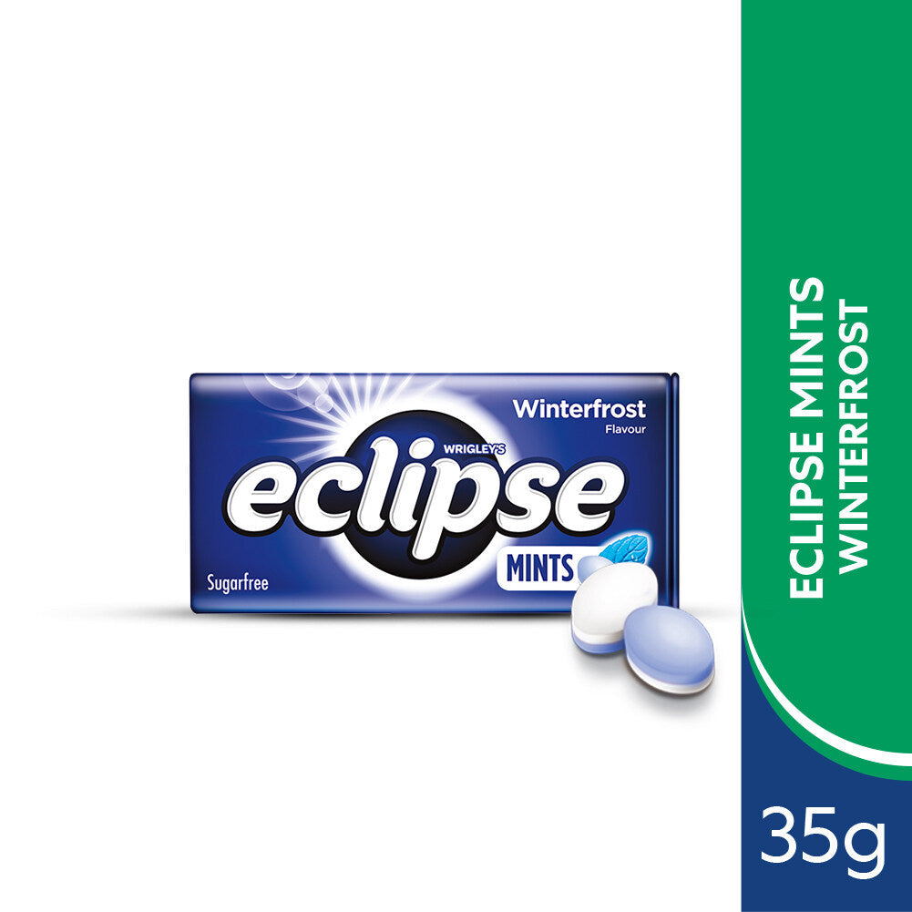 Eclipse Sugar Free Winterfrost Mints 35g Tins Pack of 8