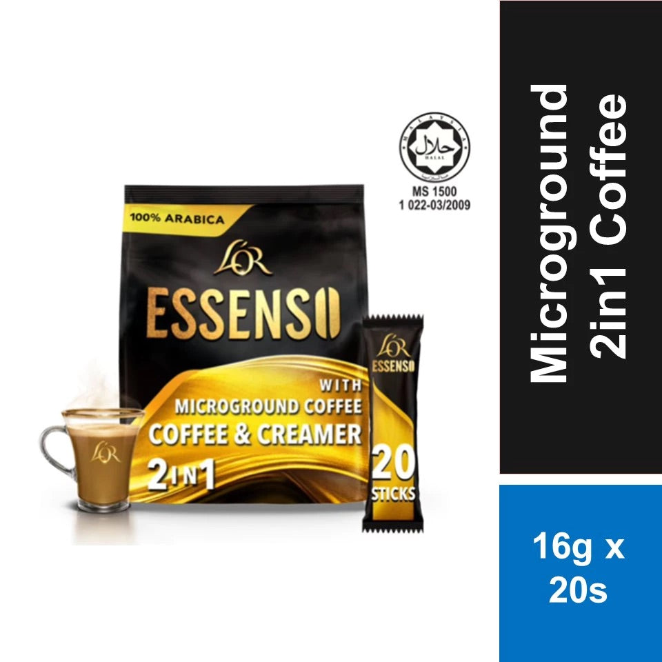 L'OR ESSENSO Classique with Microground 2in1 Instant Coffee 16g x 20s