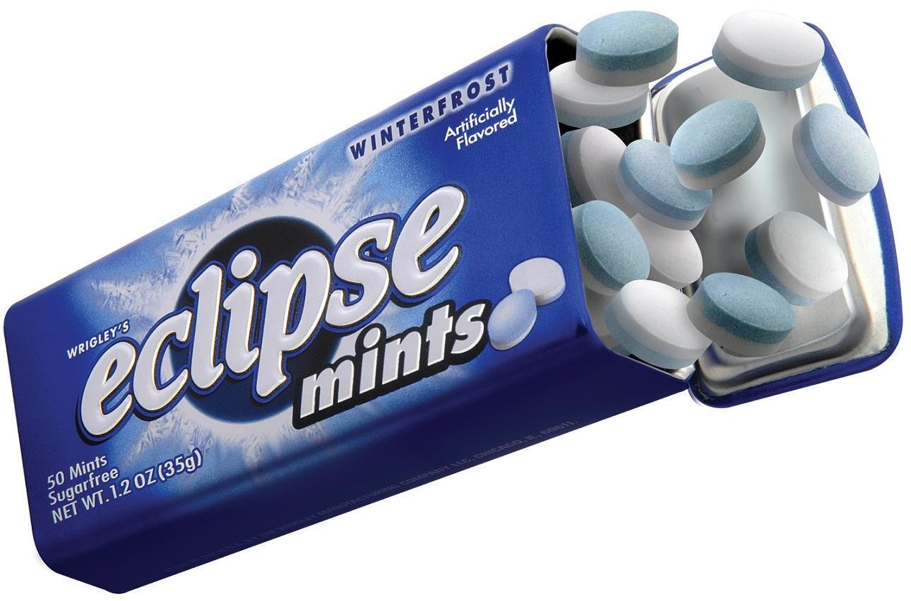 Eclipse Sugar Free Winterfrost Mints 35g Tins Pack of 8