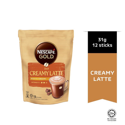 Nescafe Gold Creamy Latte 31g x 12 Sachets