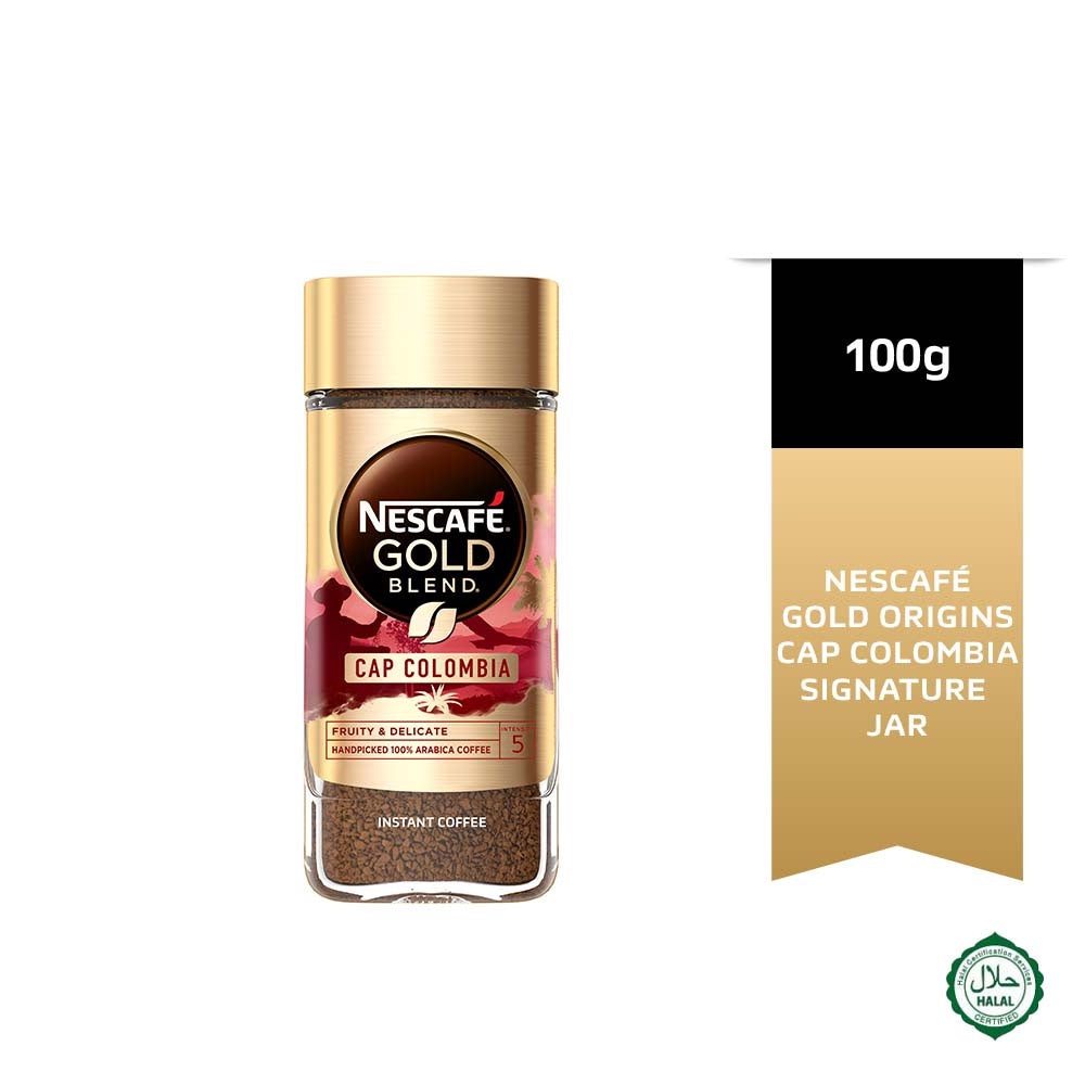 Nescafe Gold Colombia Instant Arabic Coffee 100g / 3.52oz