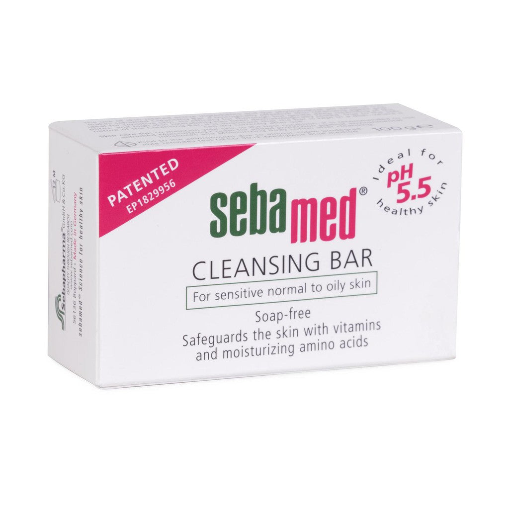 Sebamed Cleansing Bar 100g (Pack of 2) – For Gentle, pH-Balanced Skin Care