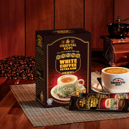 Oriental White Coffee Extra Kaw – Bold & Strong Coffee for Intense Flavor