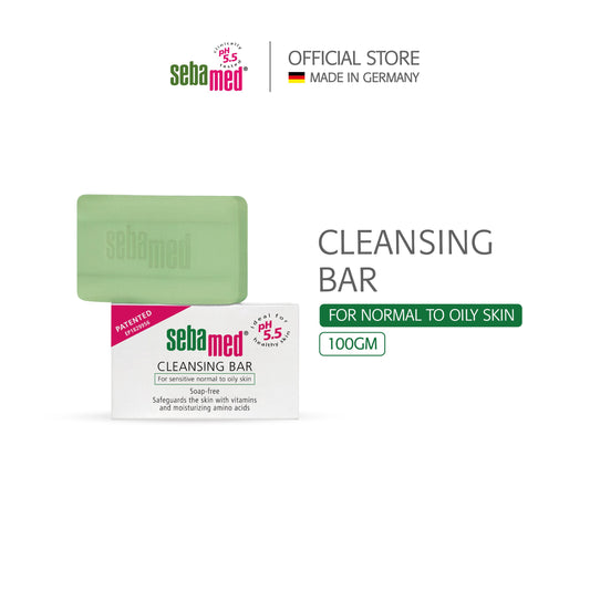 Sebamed Cleansing Bar 100g (Pack of 2) – For Gentle, pH-Balanced Skin Care