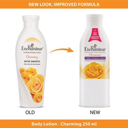 Enchanteur Perfumed Satin White Lotion – Charming 250ml