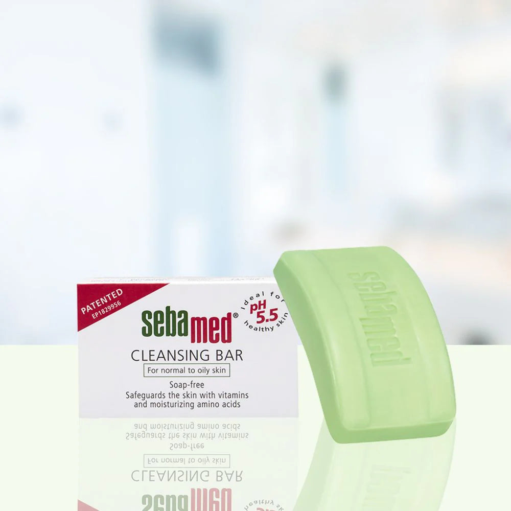 Sebamed Cleansing Bar 100g (Pack of 2) – For Gentle, pH-Balanced Skin Care