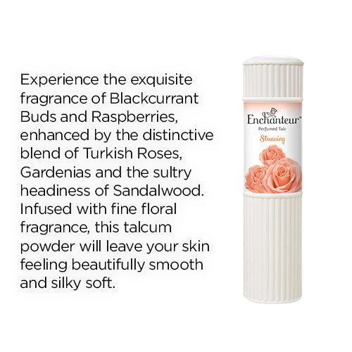 Enchanteur Perfumed Talc Stunning 75g