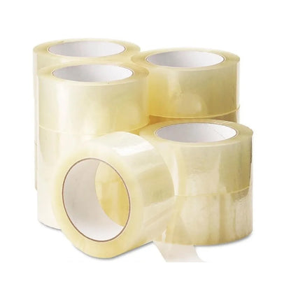 Transparent Packing Tape Heavy Duty 48mm x 200m – Bundle of 2