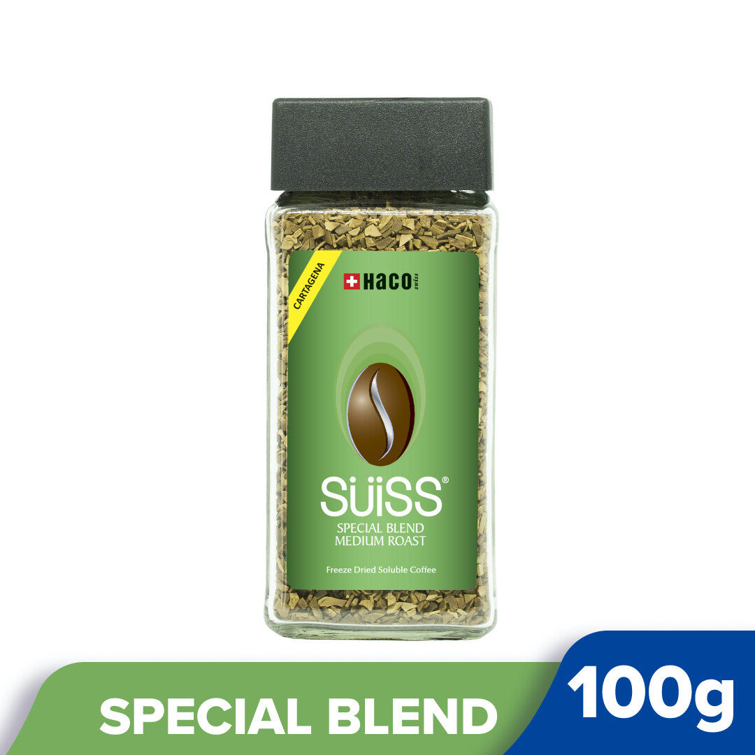 Haco SUiSS Special Blend Medium Roast Freeze Dried Coffee 100g