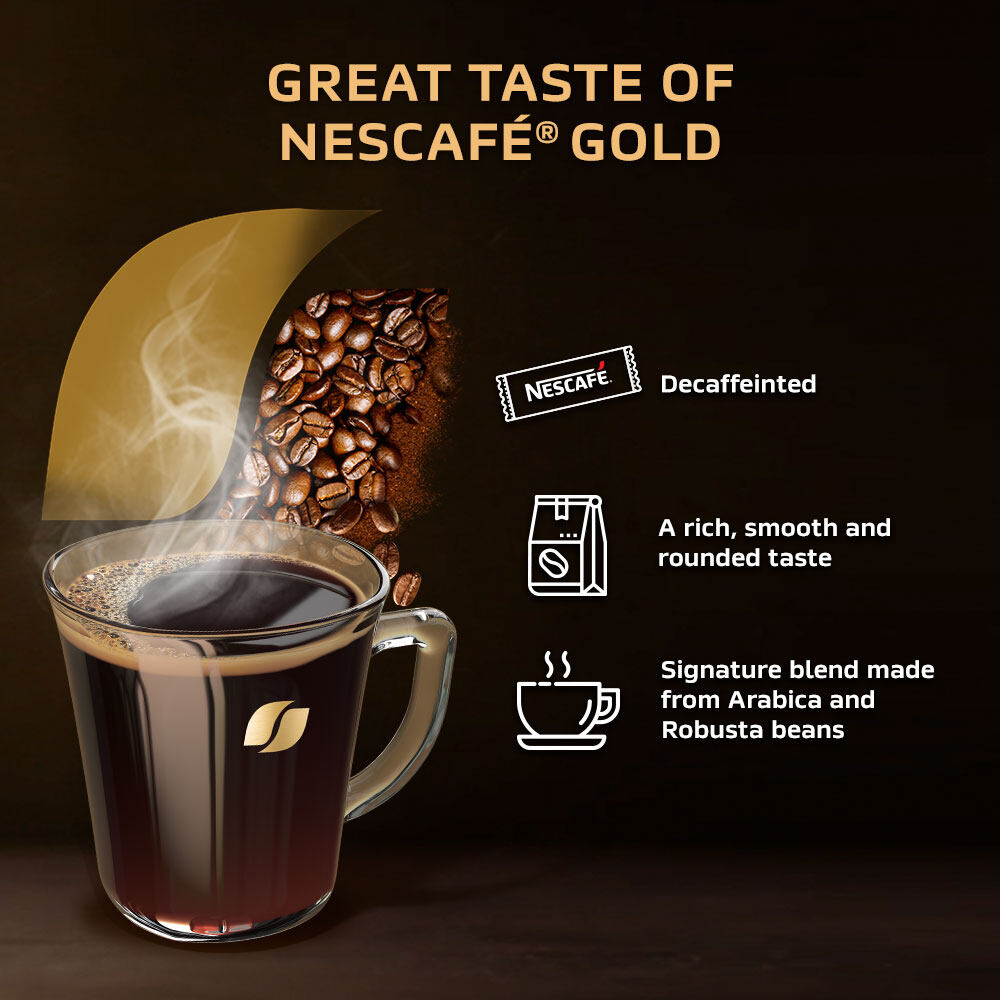 Nescafe Gold Decaf 100g / 3.52oz