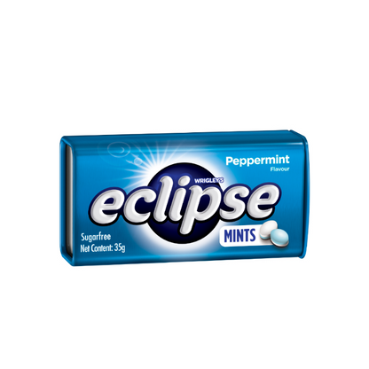 Eclipse Sugar Free Peppermint Mints 35g Tins Pack of 8