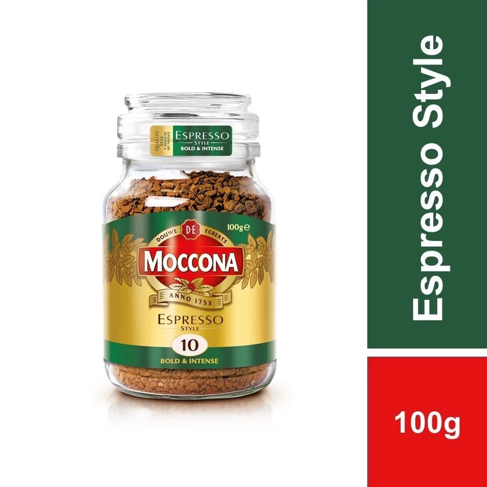 MOCCONA Classic Espresso Style Freeze Dried Instant Coffee Jar 100g