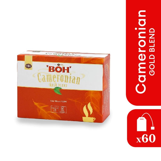 BOH Cameronian Gold Blend Teabag Sachet 60's