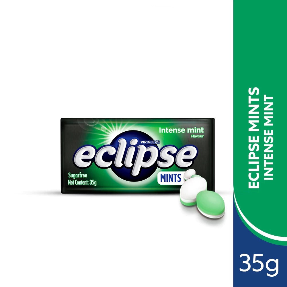 Eclipse Sugar Free Intense Mints 35g Tins Pack of 8