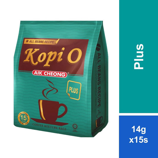 Aik Cheong Kopi O Bag Plus 14g x 15s