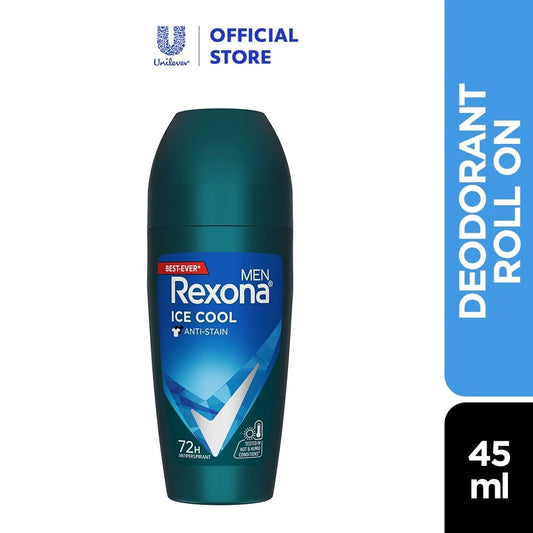 Rexona Men Roll On Deodorant Ice Cool 45ml [Bundle of 2unit]