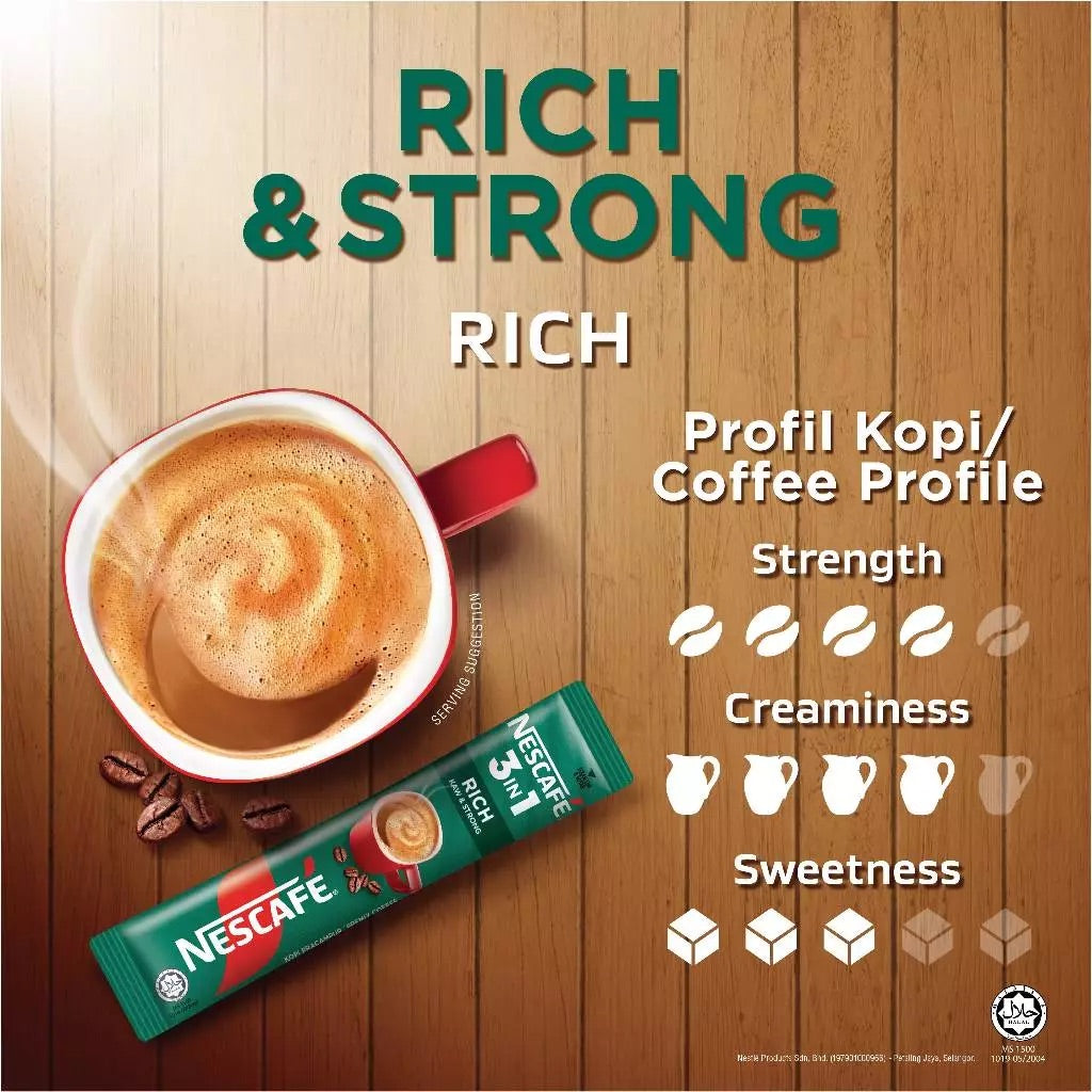 NESCAFE 3in1 Rich 18g x 25s