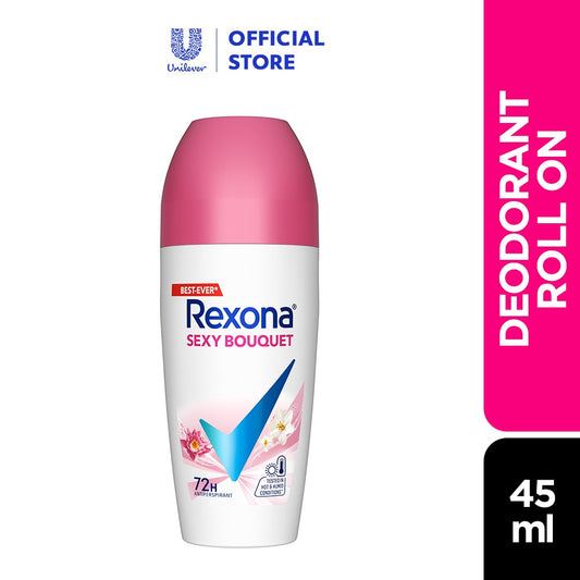 Rexona Women Roll On Deodorant Sexy Bouquet 45ml [Bundle of 2unit]