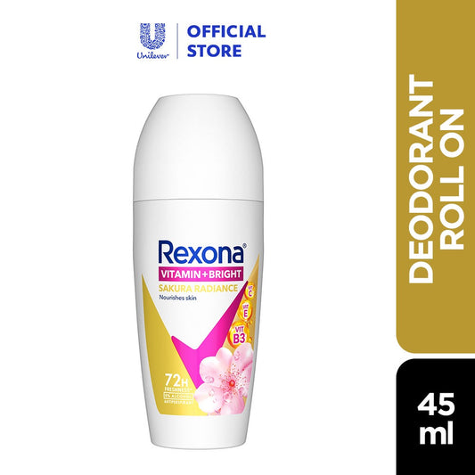 Rexona Women Roll On Deodorant Sakura Radiance 45ml [Bundle of 2unit]