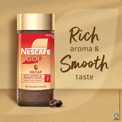 Nescafe Gold Decaf 100g / 3.52oz