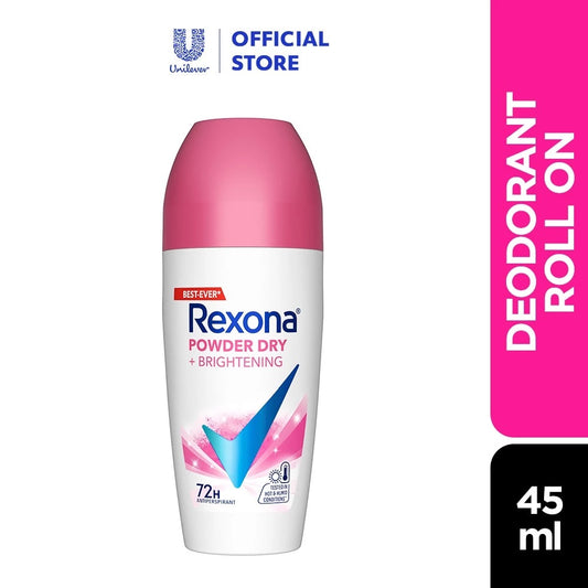 Rexona Women Roll On Deodorant Powder Dry 45ml [Bundle of 2unit]