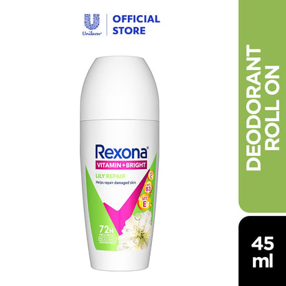 Rexona Women Roll On Deodorant Fresh Lily 45ml [Bundle of 2unit]